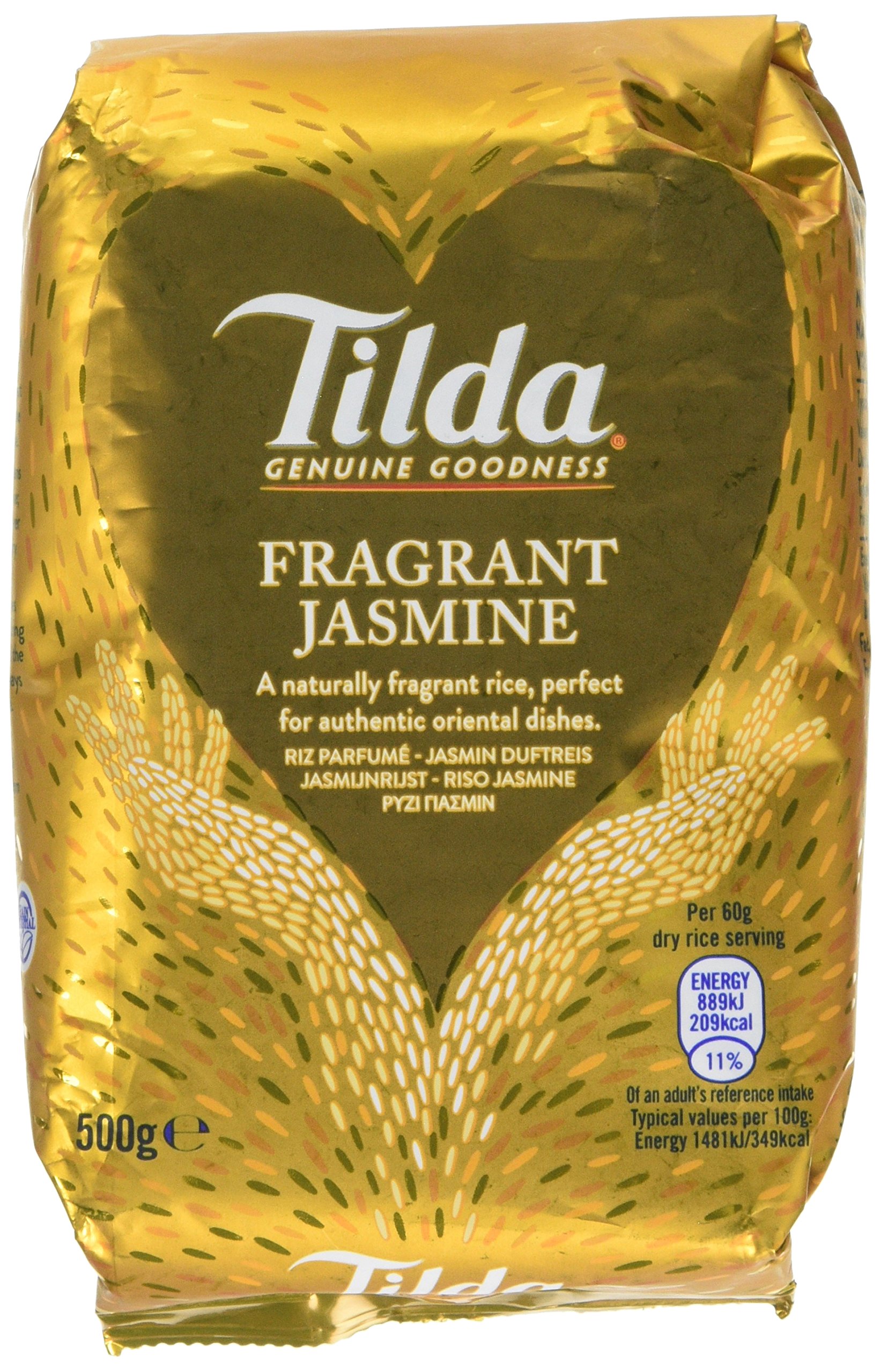 Tilda Thai Jasmine Rice 500 g (Pack of 5)