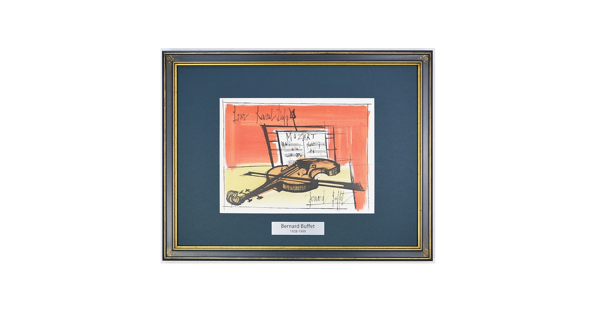 Amazon | ベルナール ビュッフェ 『 ラウル・ デュフィ への手紙