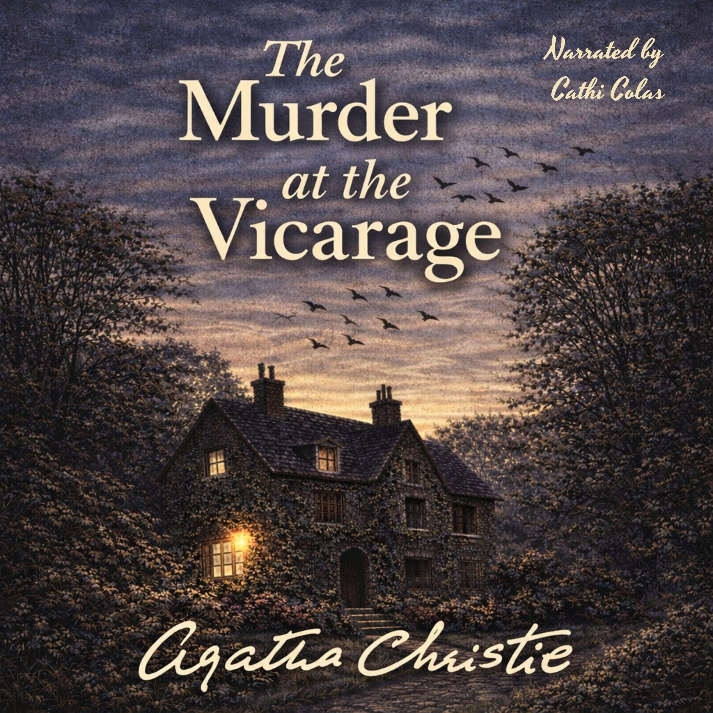 Cover art for The Murder at the Vicarage