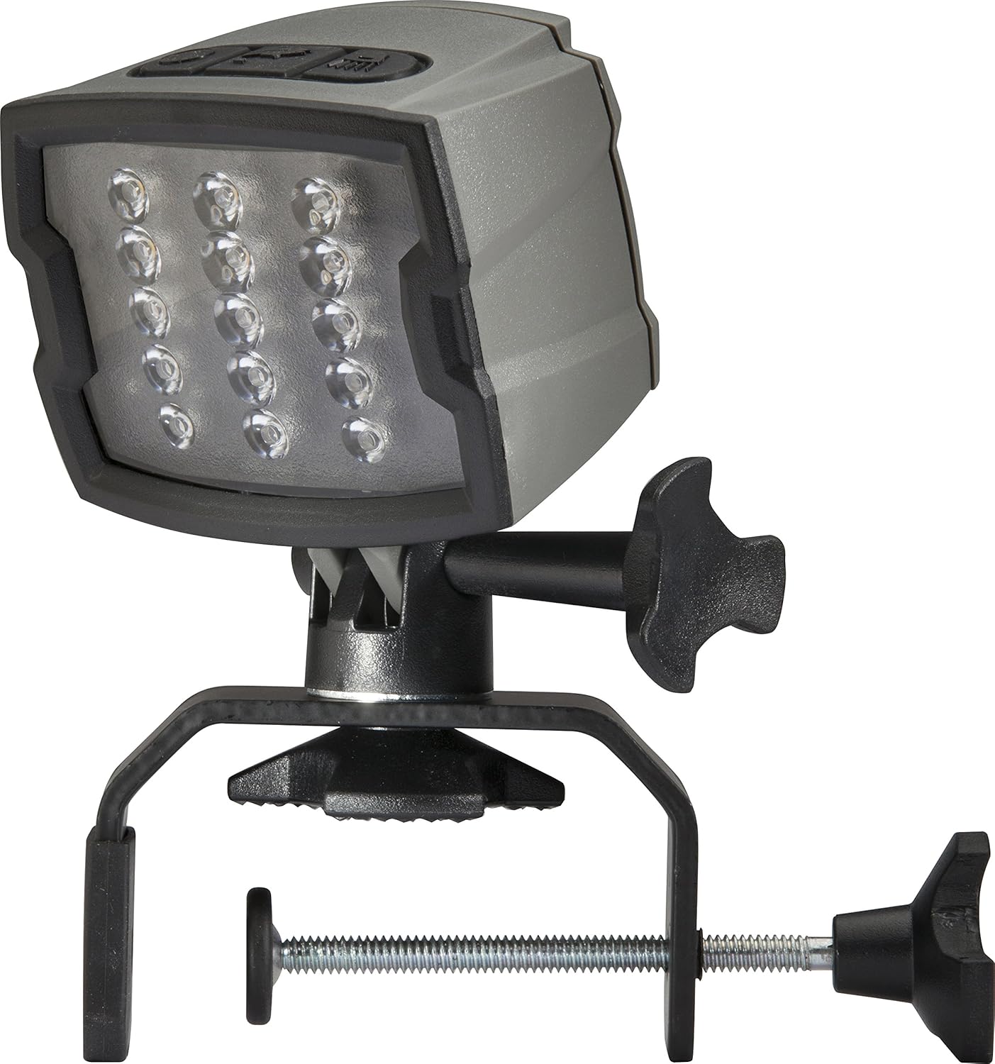 Attwood 14185XFS-7 Water-Resistant Multi-Function LED Sport Light, Marine Gray Finish, one Size
