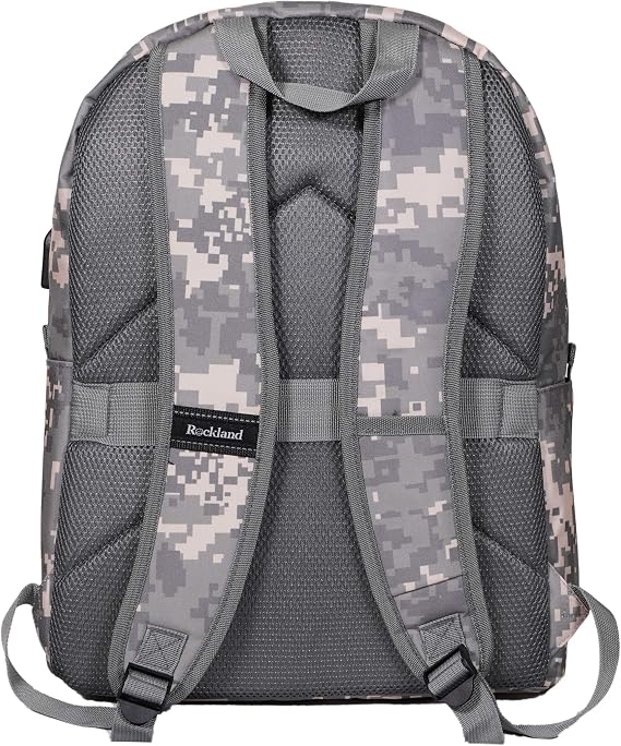 Rockland Classic Laptop Backpack, Acu Camo