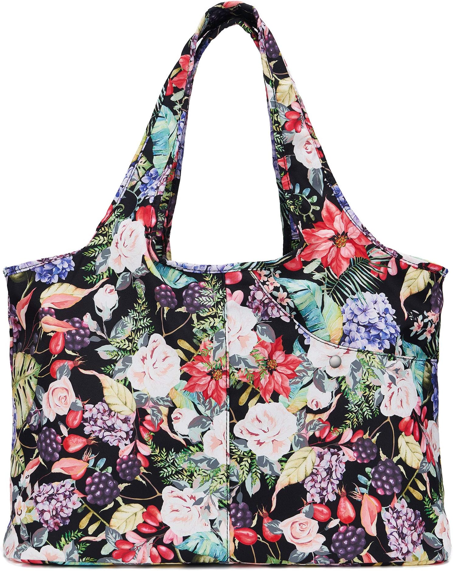 ZOOEASS Women Fashion Large Tote Shoulder Handbag Waterproof Tote Bag Multi-function Nylon Travel Shoulder