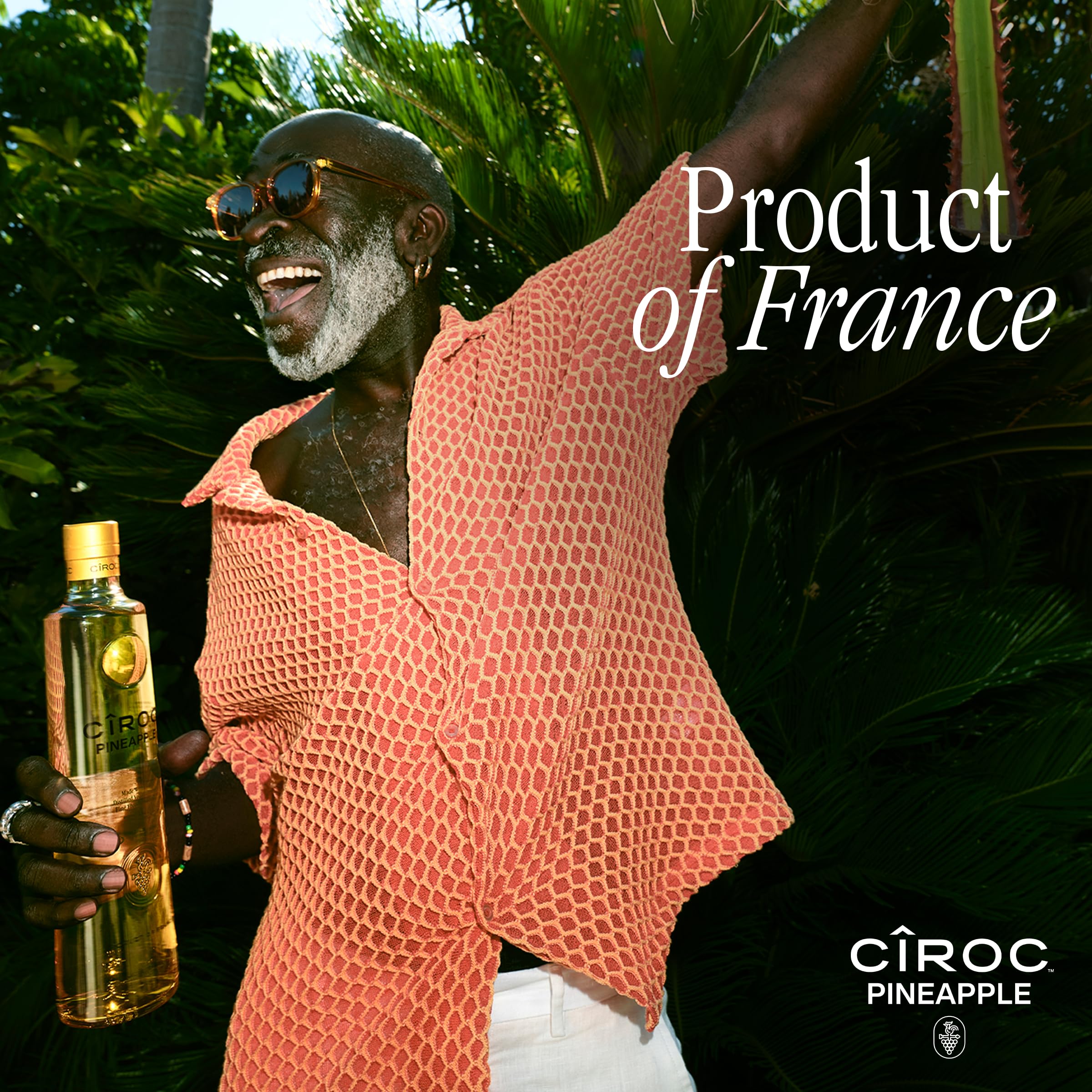 Cîroc Pineapple Vodka aux arômes naturels d'Ananas 70 cl (Lot de 3)