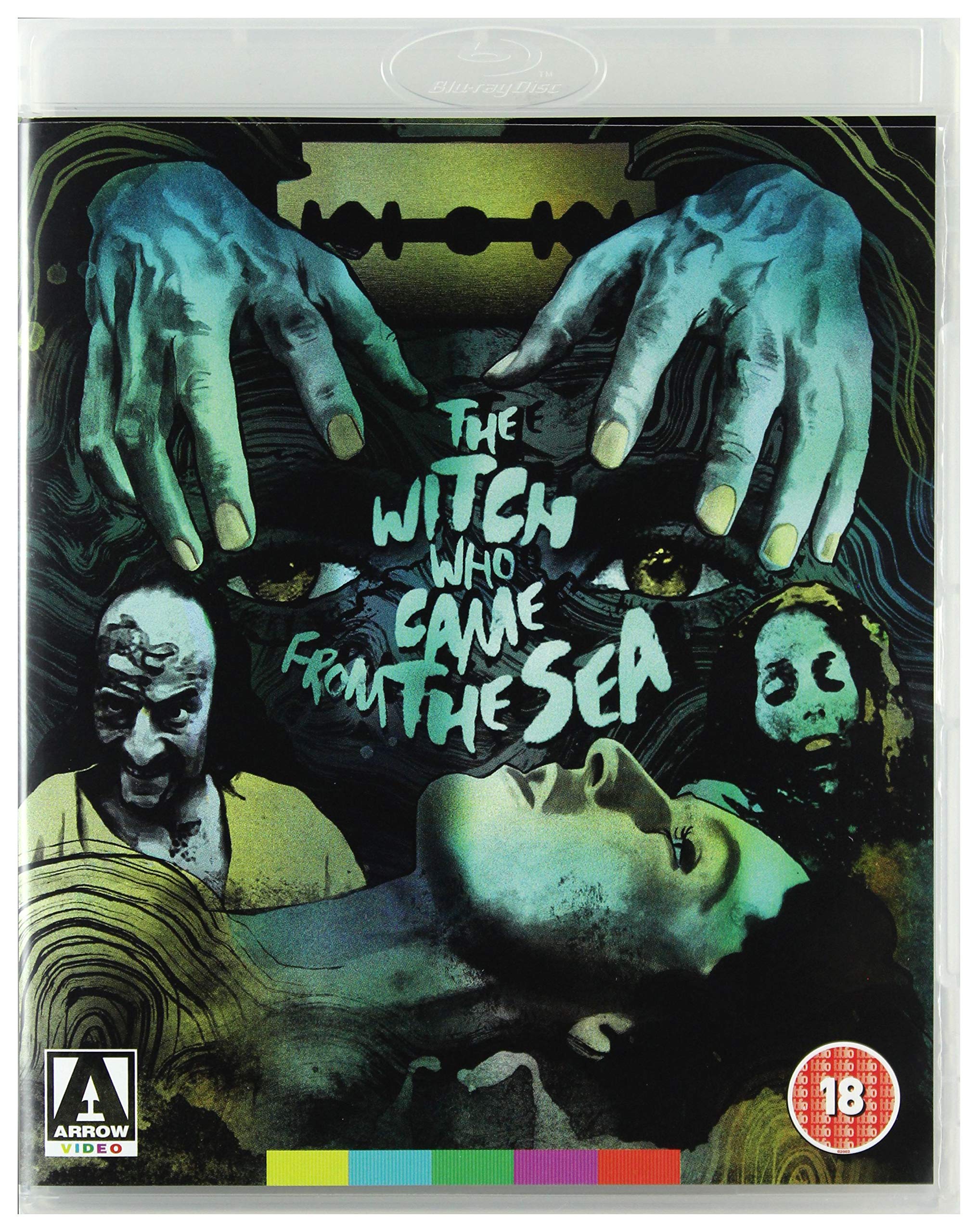 The Witch Who Came From The Sea Blu-ray del Reino Unido para amantes del cine de terror clásico