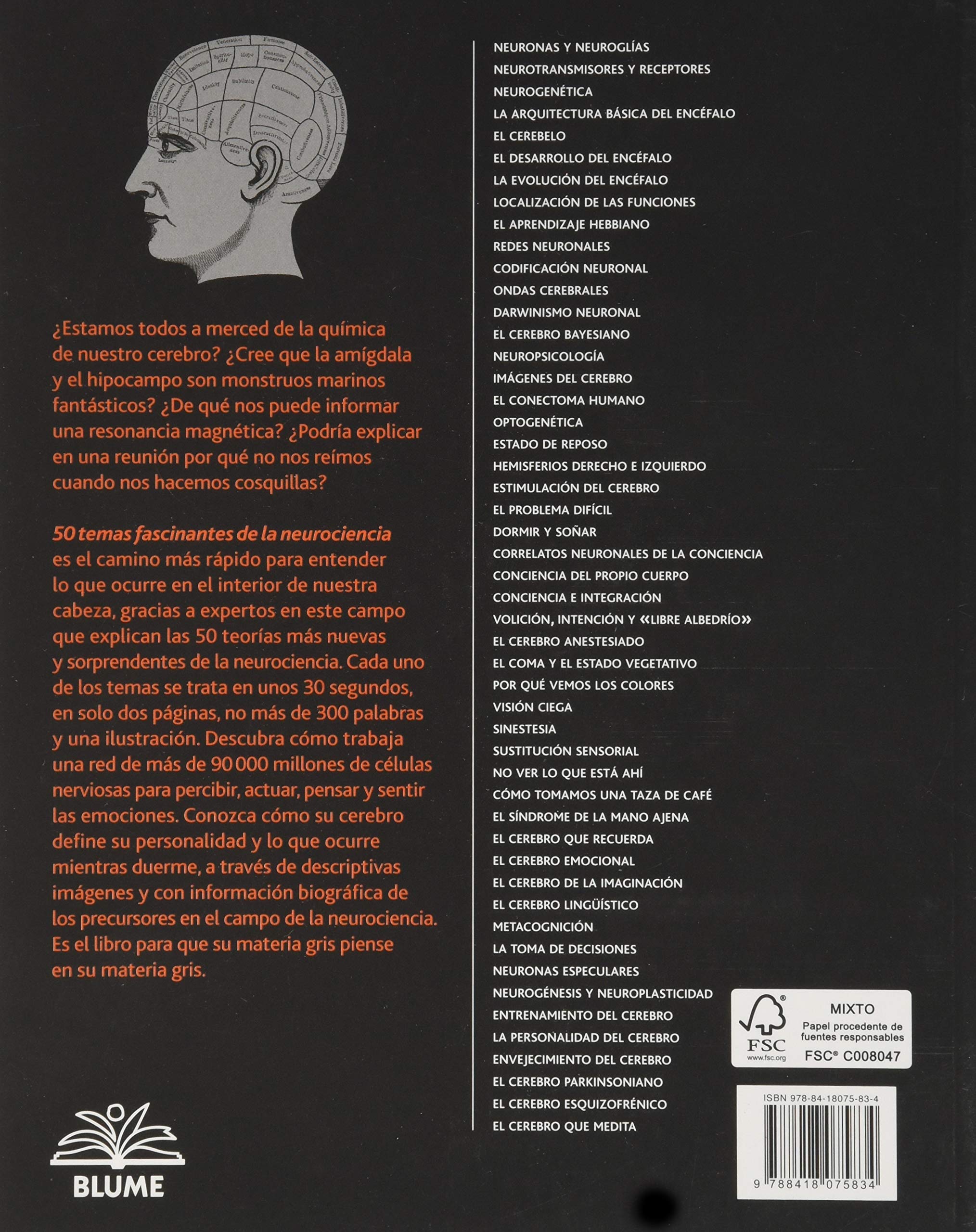 50 temas fascinantes de La Neurociencia (Nueva Guía Breve)