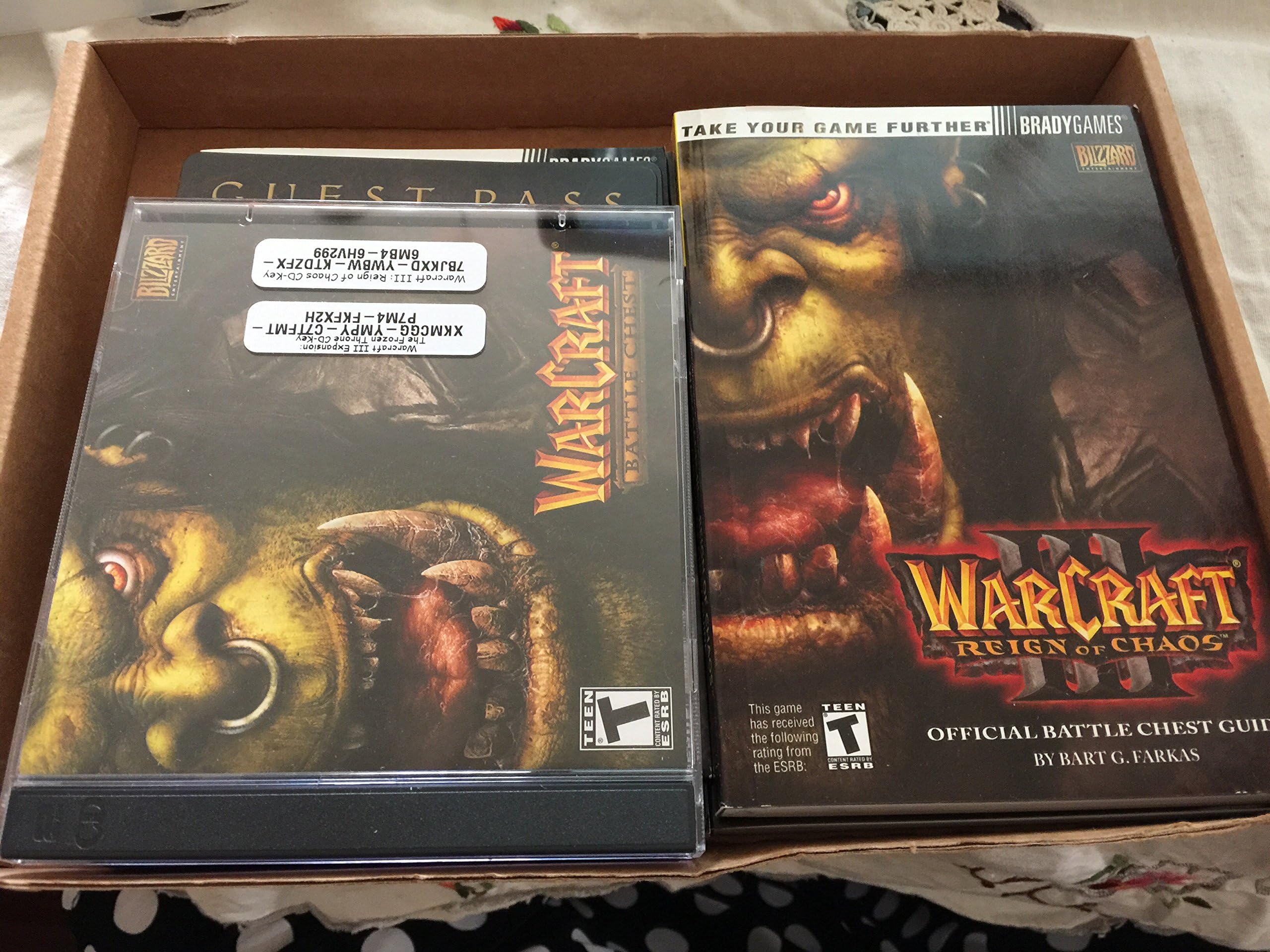 Warcraft III Battle Chest - PC/Mac
