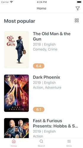 Cinema show, movies review