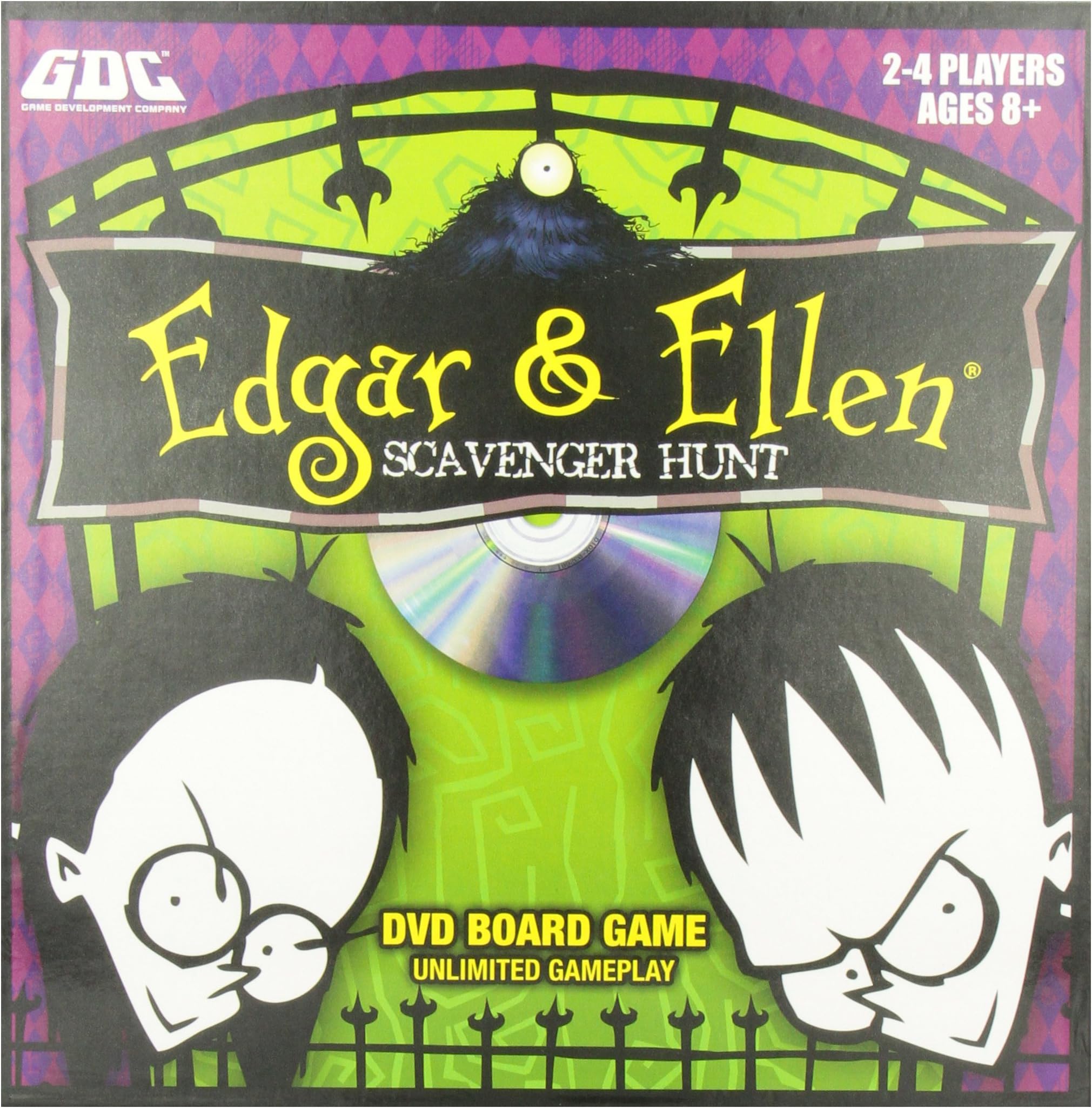 Edgar and Ellen DVD Board Game