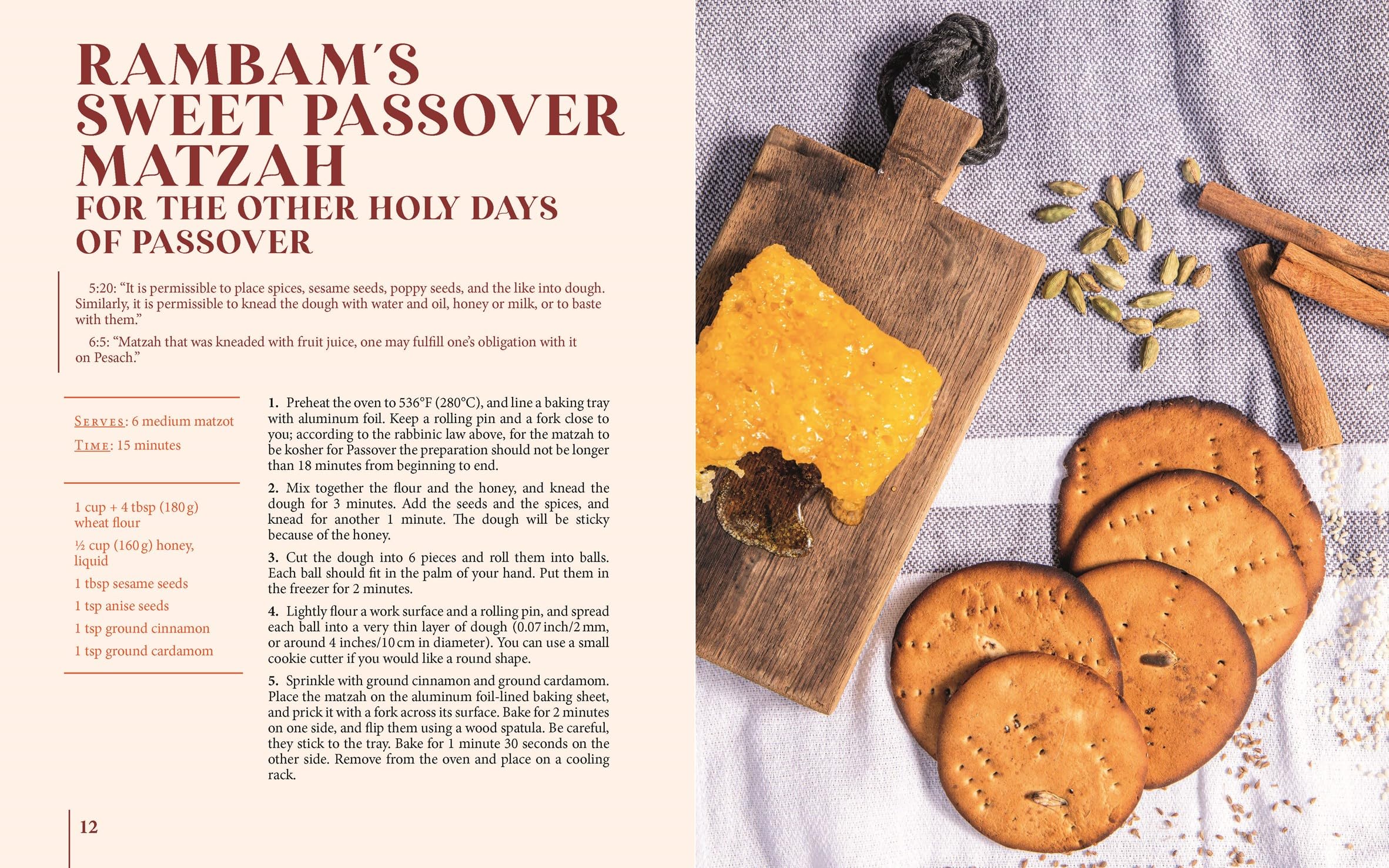 Matzah and Flour: Recipes from the History of the Sephardic Jews