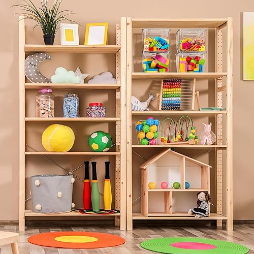 Miniatura 5 de Sorbus Contenedores de almacenamiento medianos con tapas, pequeños contenedores de plástico para almacenamiento, organizadores de juguetes y