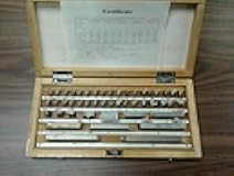 47 PCS/Set Metric GAGE Block Set, DIN861 Grade 1 W. General CERTS. #702F-47NC-1