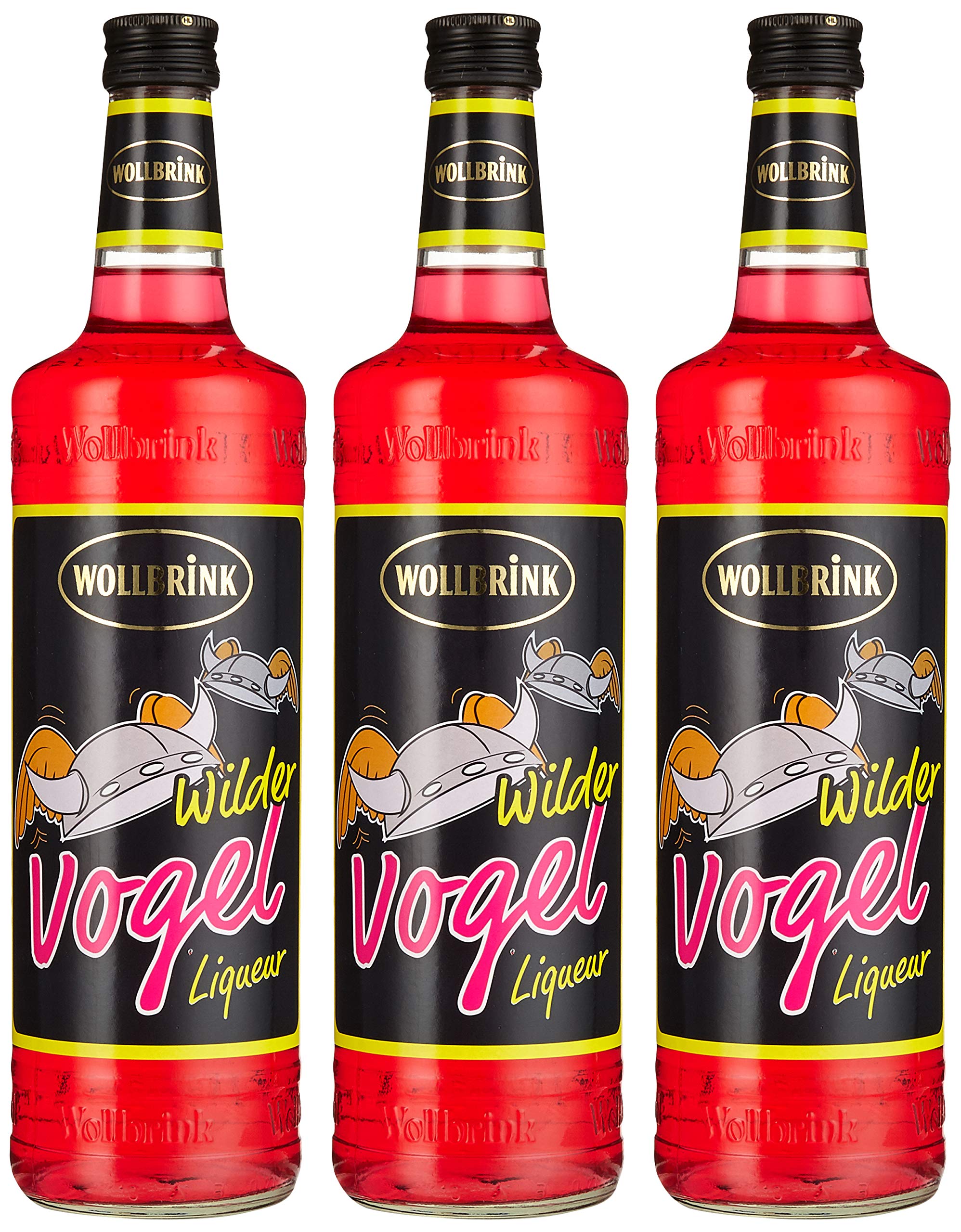 Wollbrink Wilder Vogel Wodka (3 x 0.7 l)
