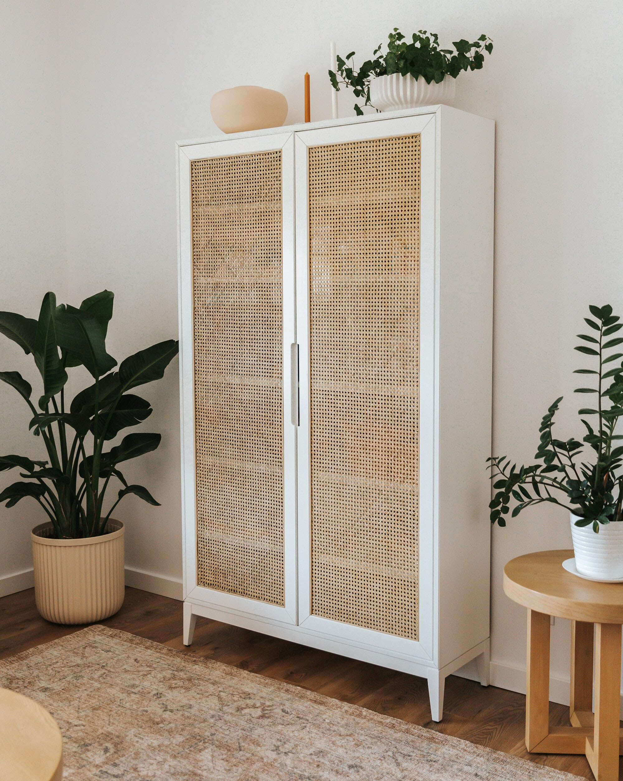 Ratan Rollo Mimbre 60 x 200cm, Rejilla Mimbre, Mimbre Natural, Mimbre Rollo, Rattan, rollo ratan, Ratan Natural por Metros, Rollo de Mimbre para Muebles, Armario ratan, Silla ratan Aparador Cabecero
