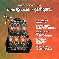 Amazon.com : DIME BAGS Skateboard Backpack with Skate Straps