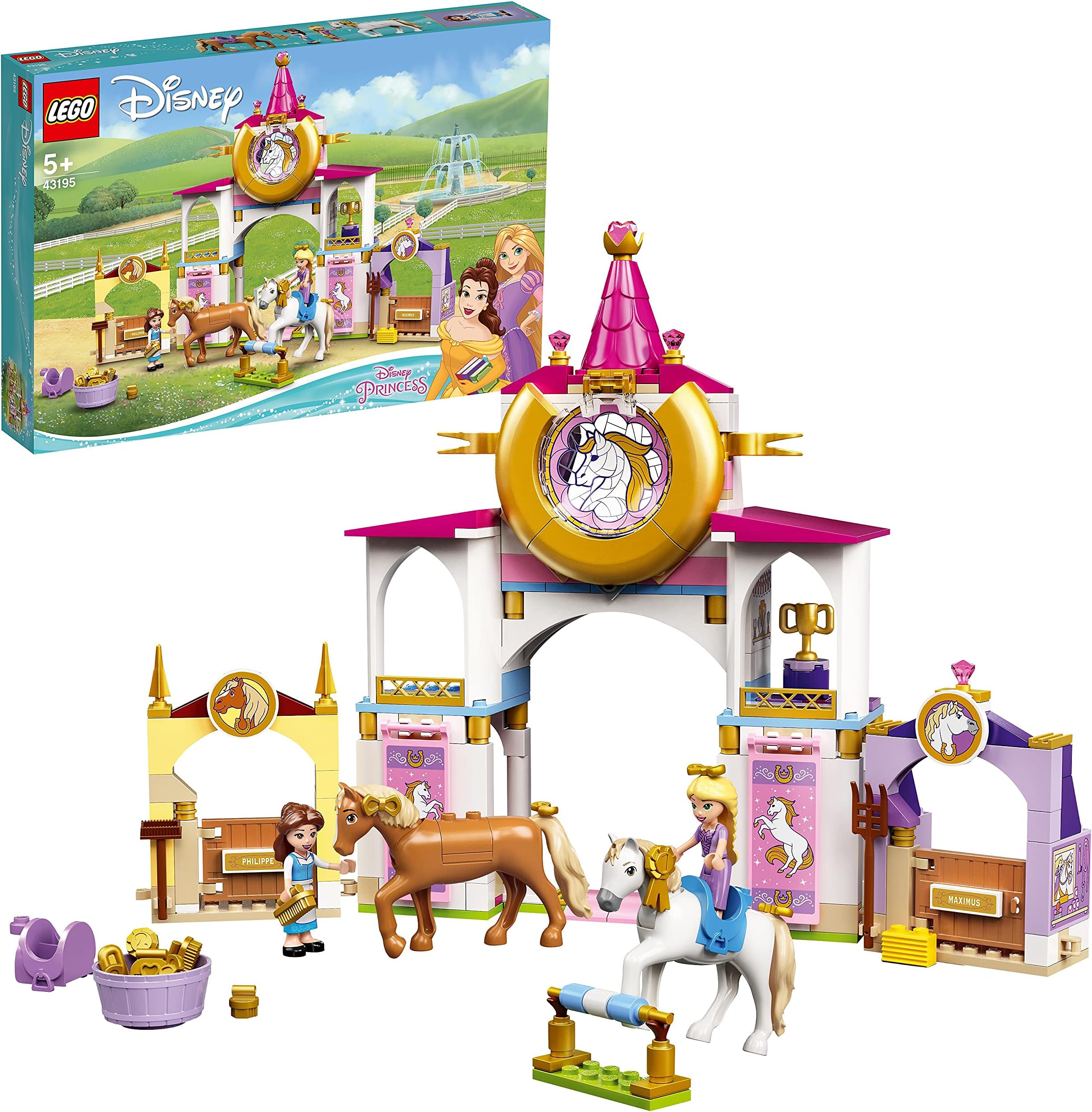 43195 Disney Princess Belle and Rapunzel's Royal Stables