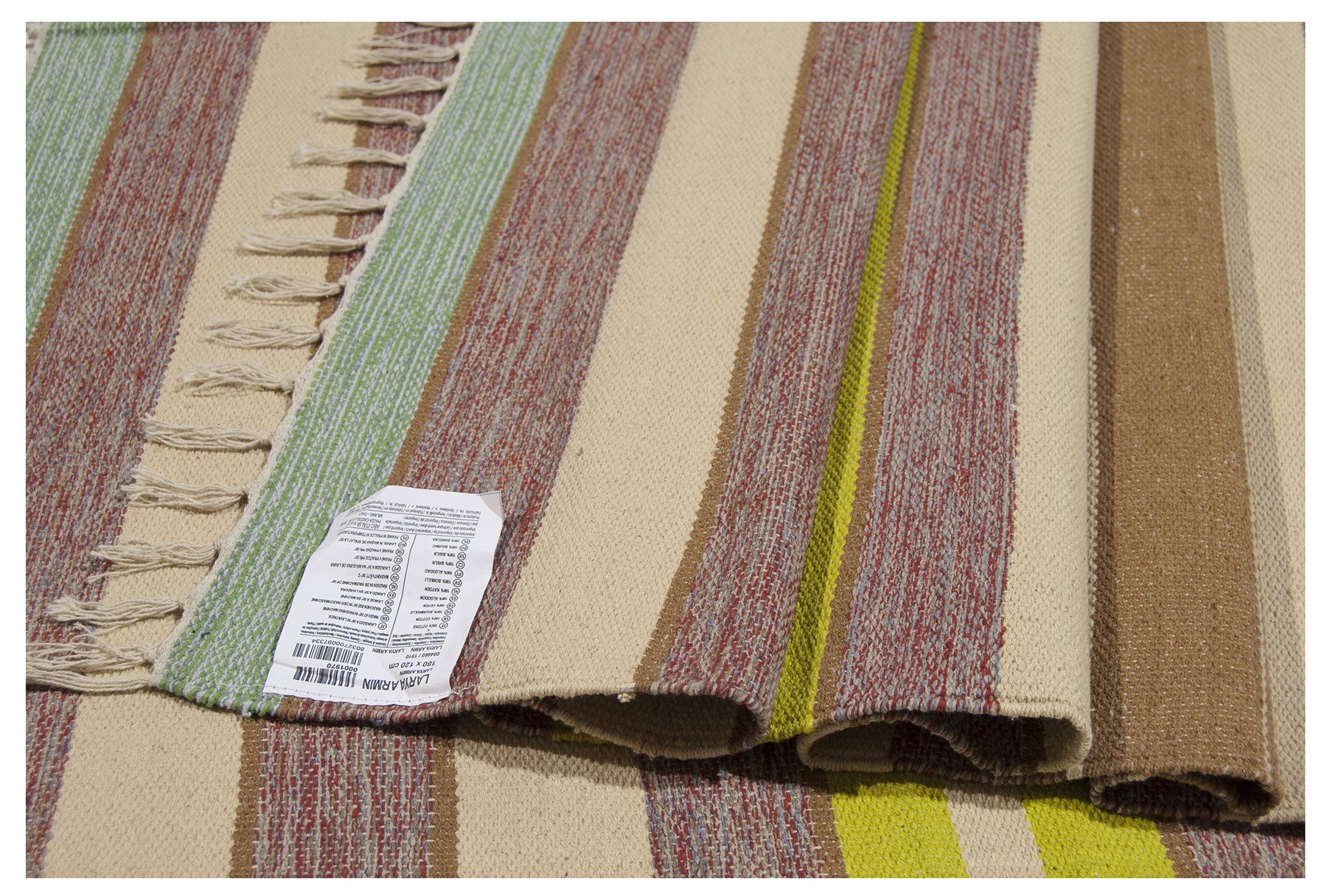 Galleria Farah1970 - 180x120 CM Kilim Autentico, Originale e Fatto a Mano Ideale Per la Sala, Salotto, Ufficio, Seconda Casa e la Cucina (LAVABILE IN LAVATRICE)