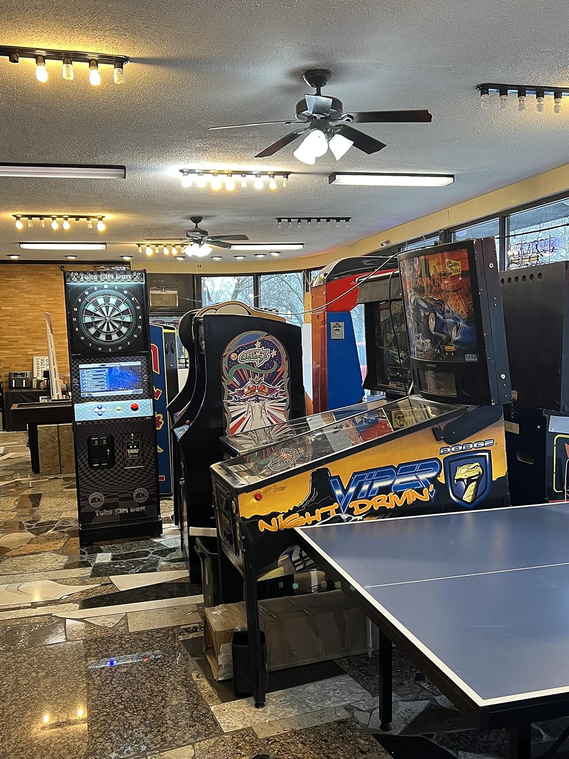 Heavy Duty Commercial Grade Coin Operated Take Aim Dart Board with Dollar Bill Acceptor