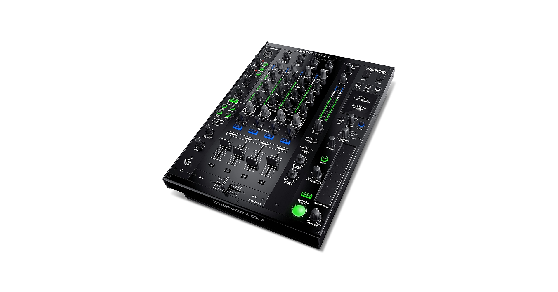 Amazon.com: Denon DJ X1800 Prime | Professional 4-Channel