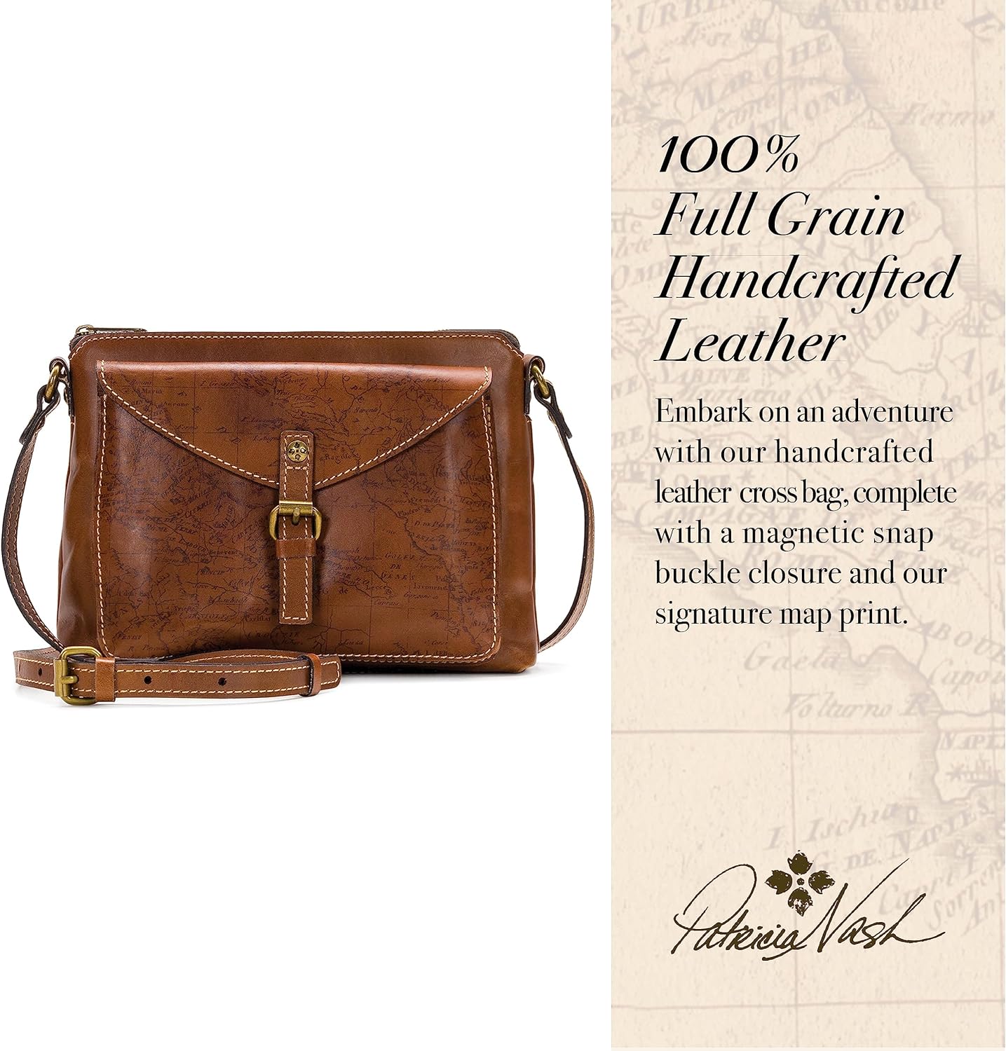 Patricia Nash | Avellino Leather Crossbody Bag