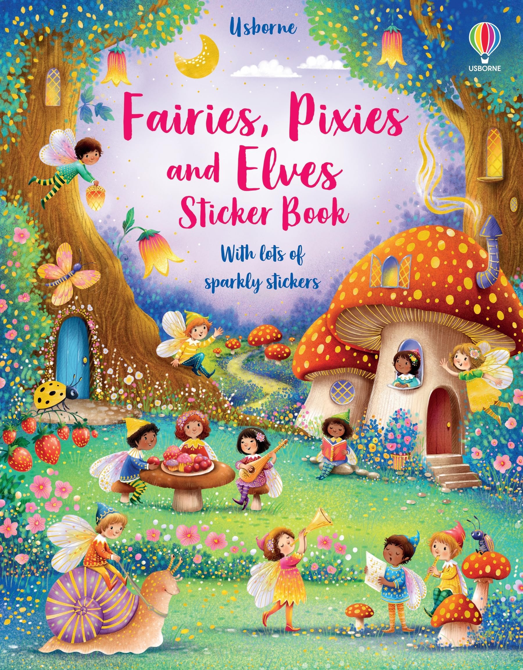 Fairies, Pixies and Elves Sticker Book: A Whimsical Interactive Sticker Book Featuring Magical Woodland Creatures
