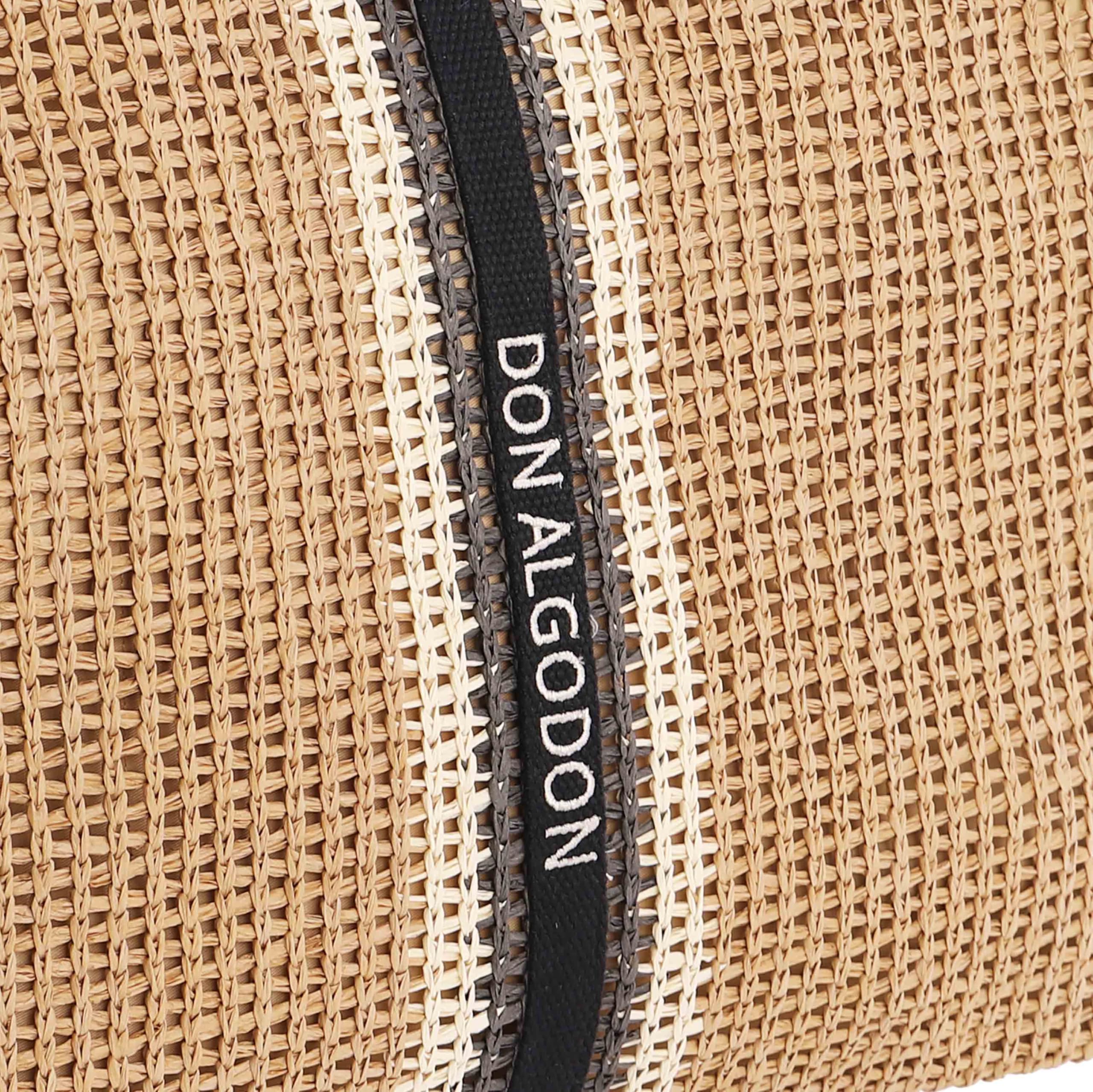 DON ALGODON | Bolso shopper mujer | Bolso mujer de rafia diseño artesanal para verano Seabird