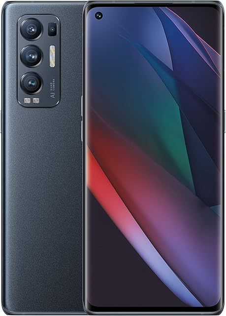 OPPO Find X3 Neo 5G - 12GB RAM and 256GB Storage SIM Free Smartphone (6.55 inch, 50MP Quad Camera, Snapdragon 865 Processor, Dual SIM) - Black