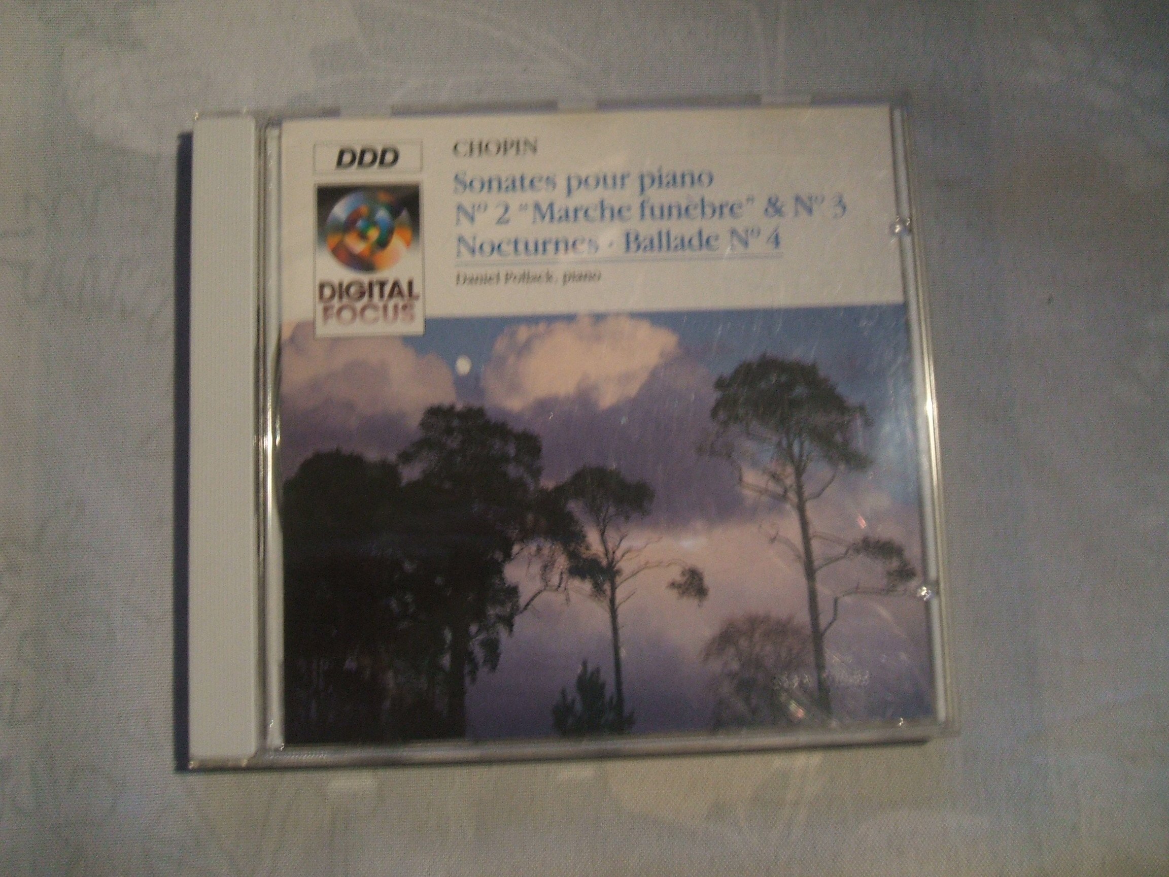 Sonates Pour Piano N 2, 3;Nocturnes;Ballade [Audio CD]