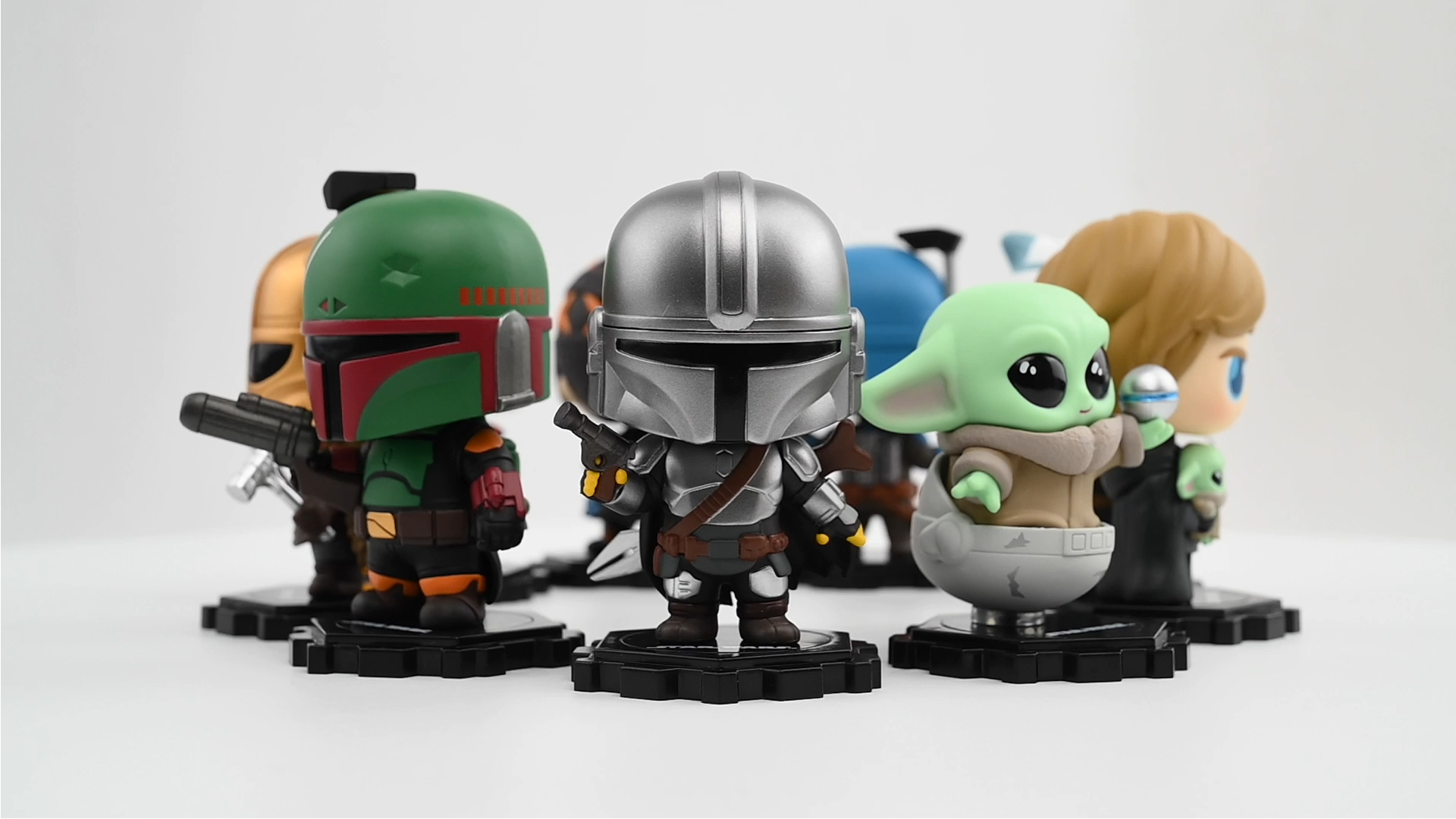 Amazon.com: YuMe Star Wars Cosbi Bobble Head Collectible Mini