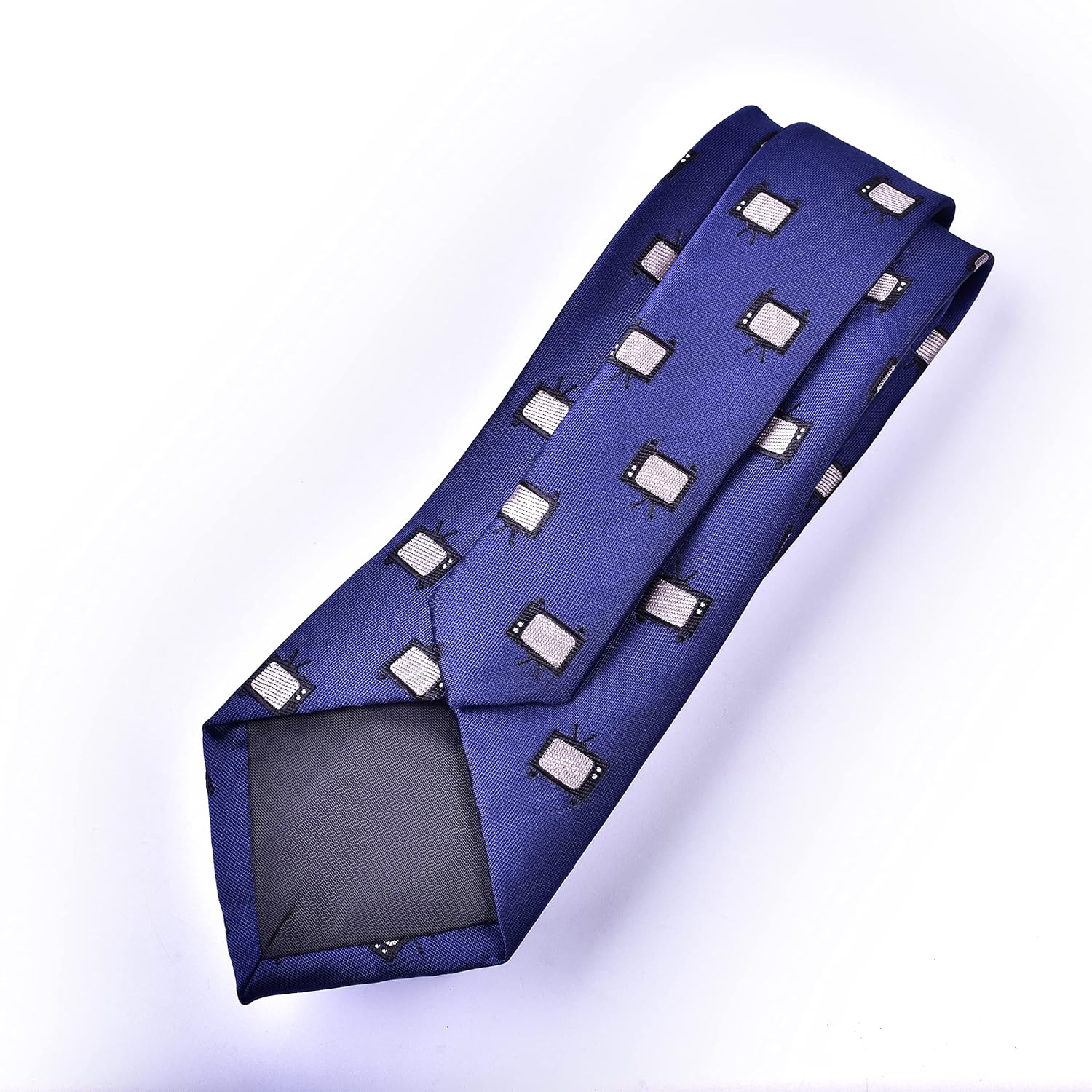 Maker V TV Necktie - Filmmaker Gift for Men - Screenwriter GIft for men - Actor gift for men - TV gift for men