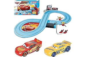 Carrera First Disney/Pixar Cars - Slot Car Race Track - Lightning McQueen...