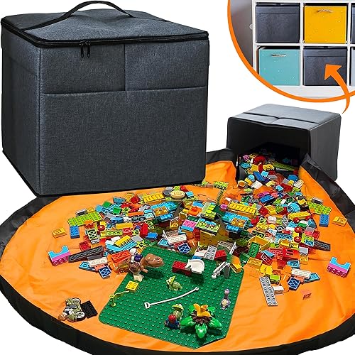 Organizador de almacenamiento de juguetes diseñado para el organizador de almacenamiento Lego