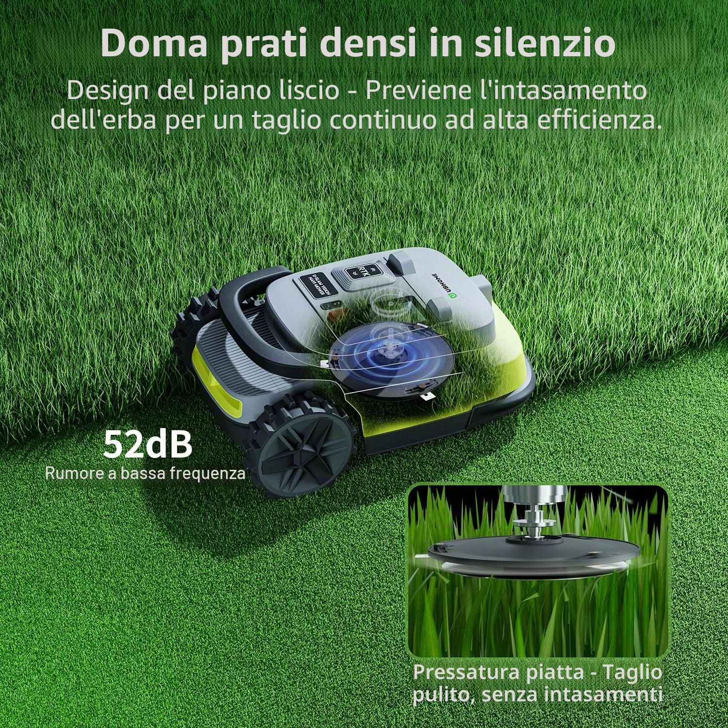 RTK - Stazione di riferimento per robot tosaerba M10