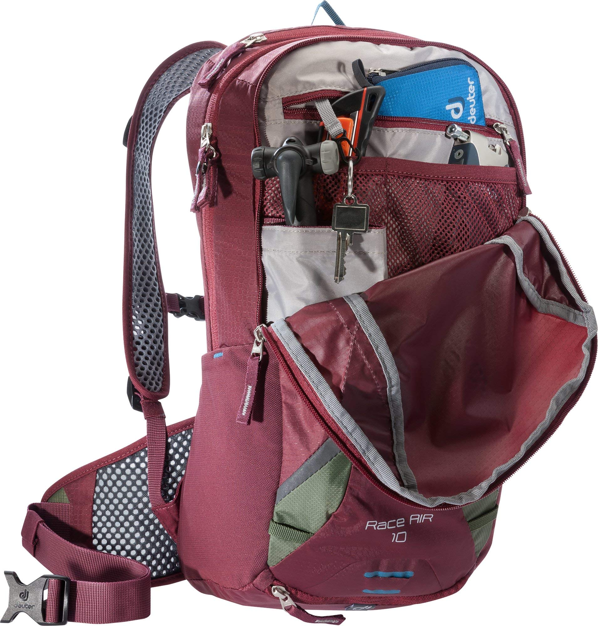 Deuter Race Air Fahrradrucksack (10 L) Sport & Freizeit