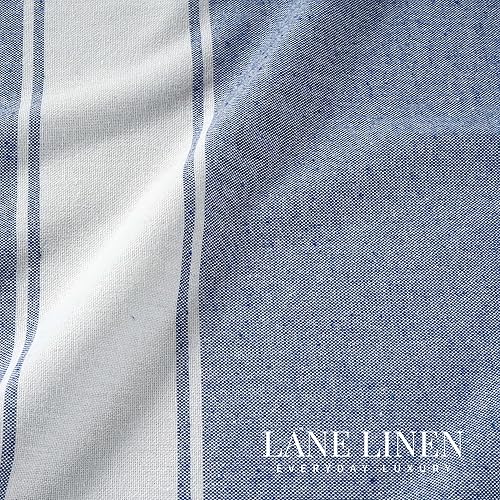 Vista 112 de LANE LINEN Juego de 6 toallas de playa turcas para mujer, tamaño grande, 39 x 71 pulgadas, prelavadas, no se encogen, no se encogen, sin arena