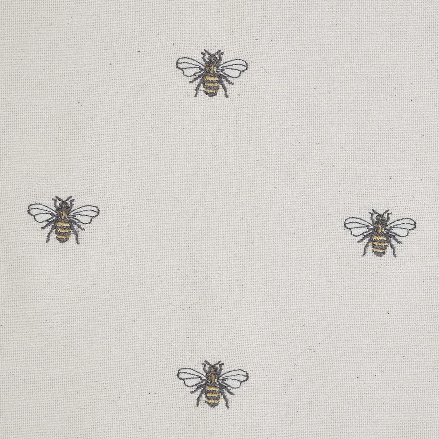 VHC Brands Embroidered Bee Decorative Whimsy, Kitchen Tea Towel- 4 Pack