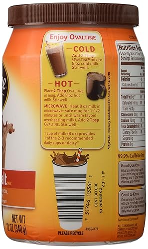 Miniatura 4 de Ovaltine Mezcla de leche con sabor a malta, 12 onzas