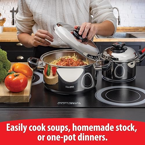 Miniatura 6 de Precise calor 512-Quart olla de acero inoxidable quirúrgico