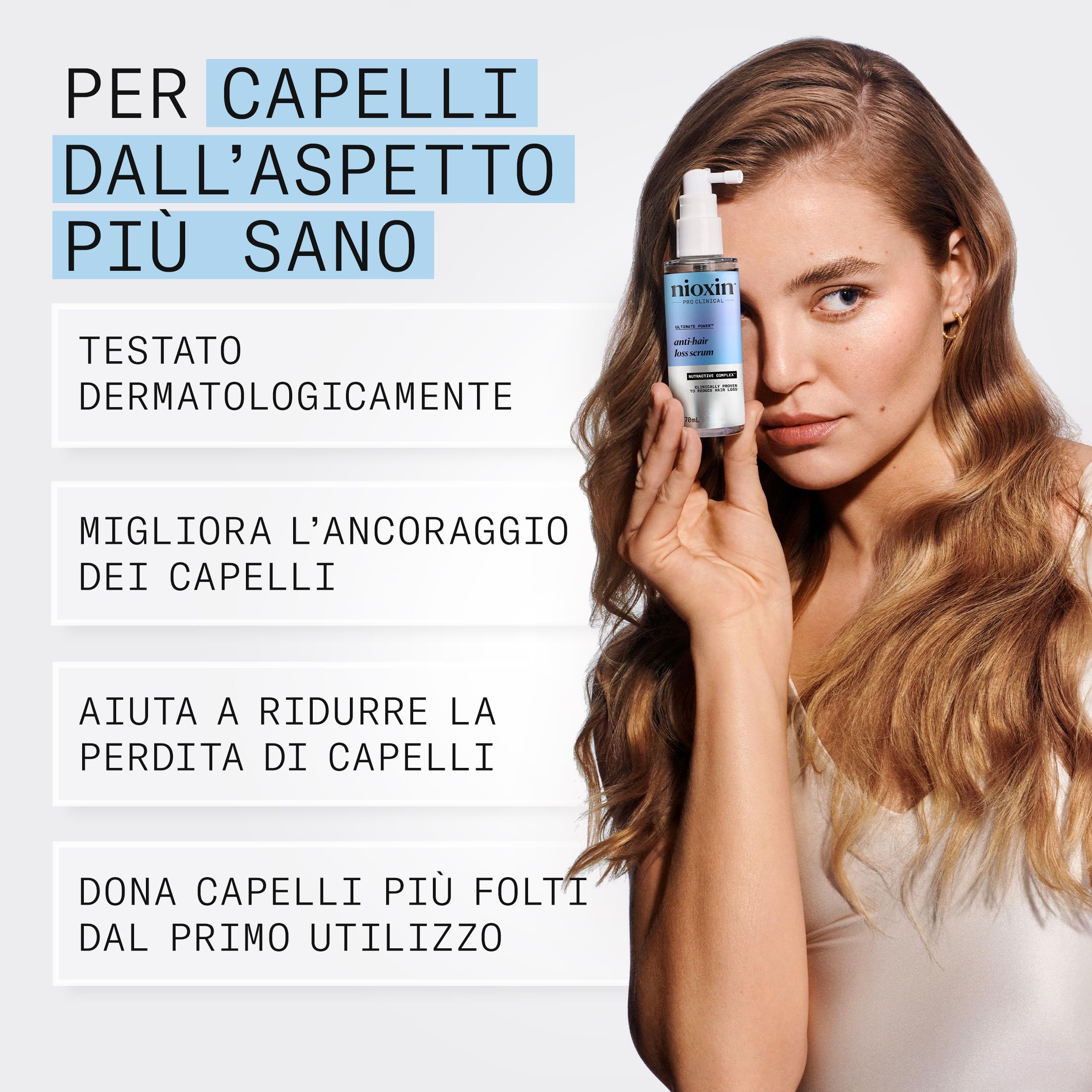 Nioxin Trattemanto per la Prevenzione della Caduta dei Capelli - Trattamento Anticaduta per Uomo e Donna - Con Caffeina e Niacinamide