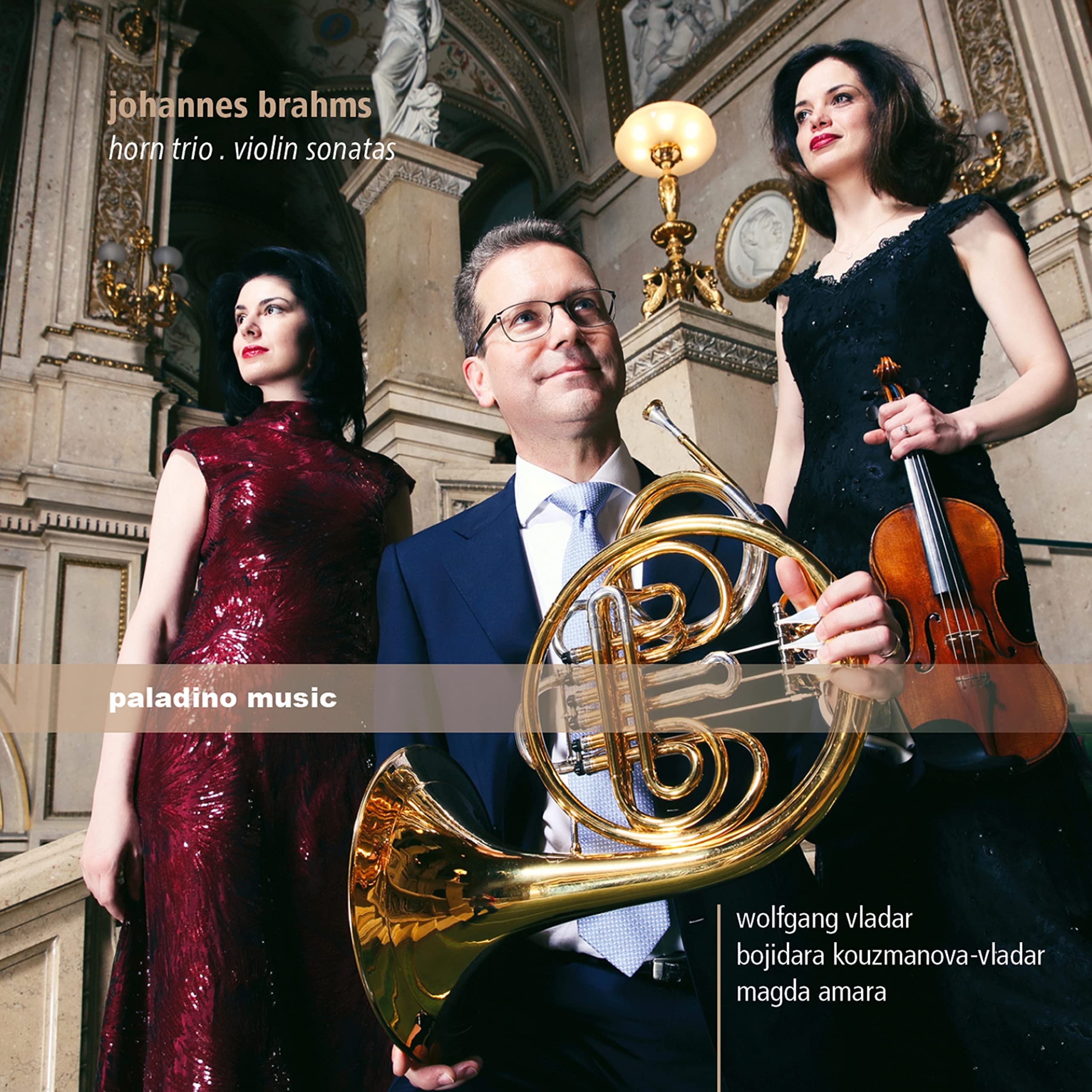Brahms: Horn Trio op. 40, Violin Sonatas opp. 78 and 108