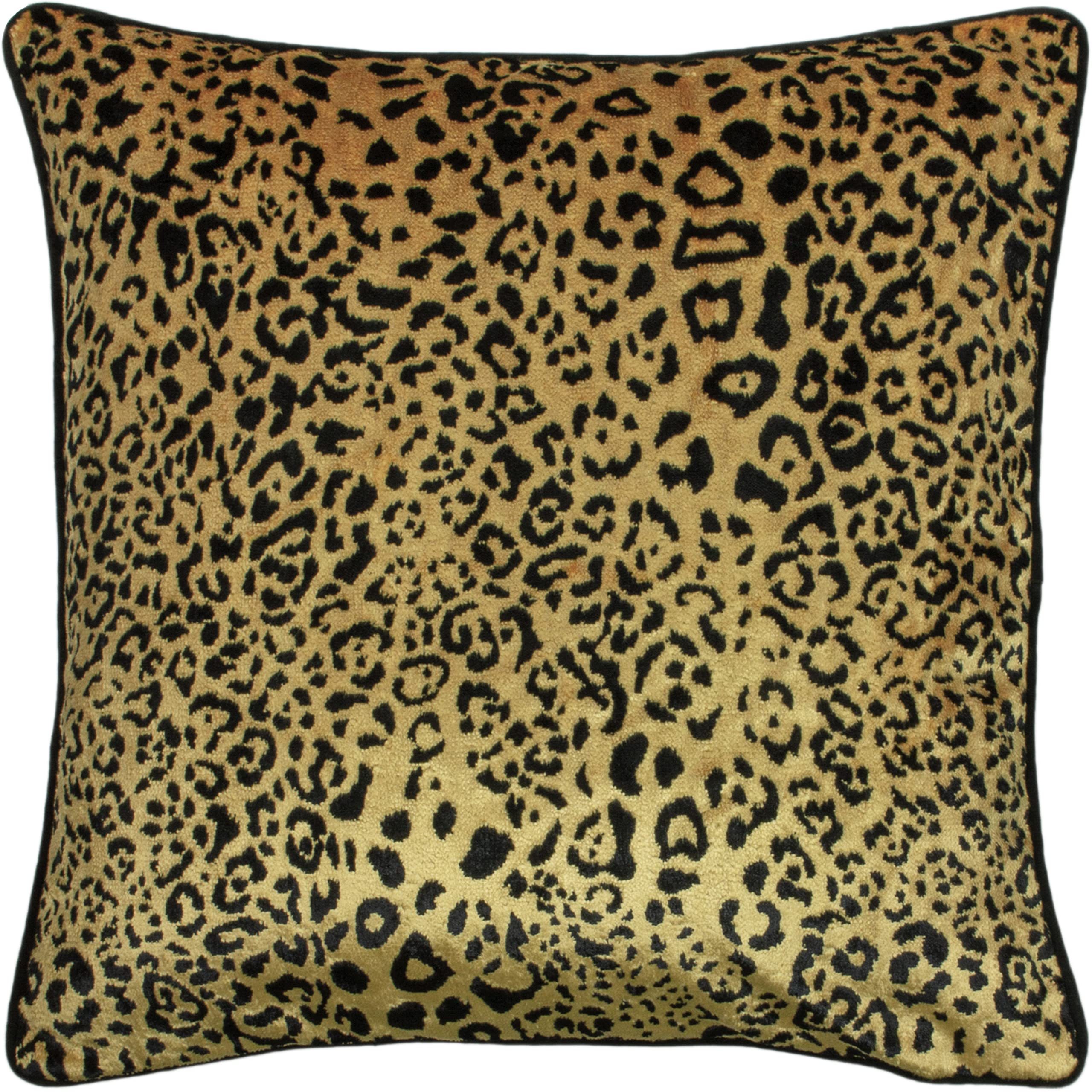 Paoletti Leodis Cushion, Gold, 45 x 45cm