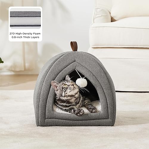 Bedsure Cat Beds for Indoor Cats — detail view