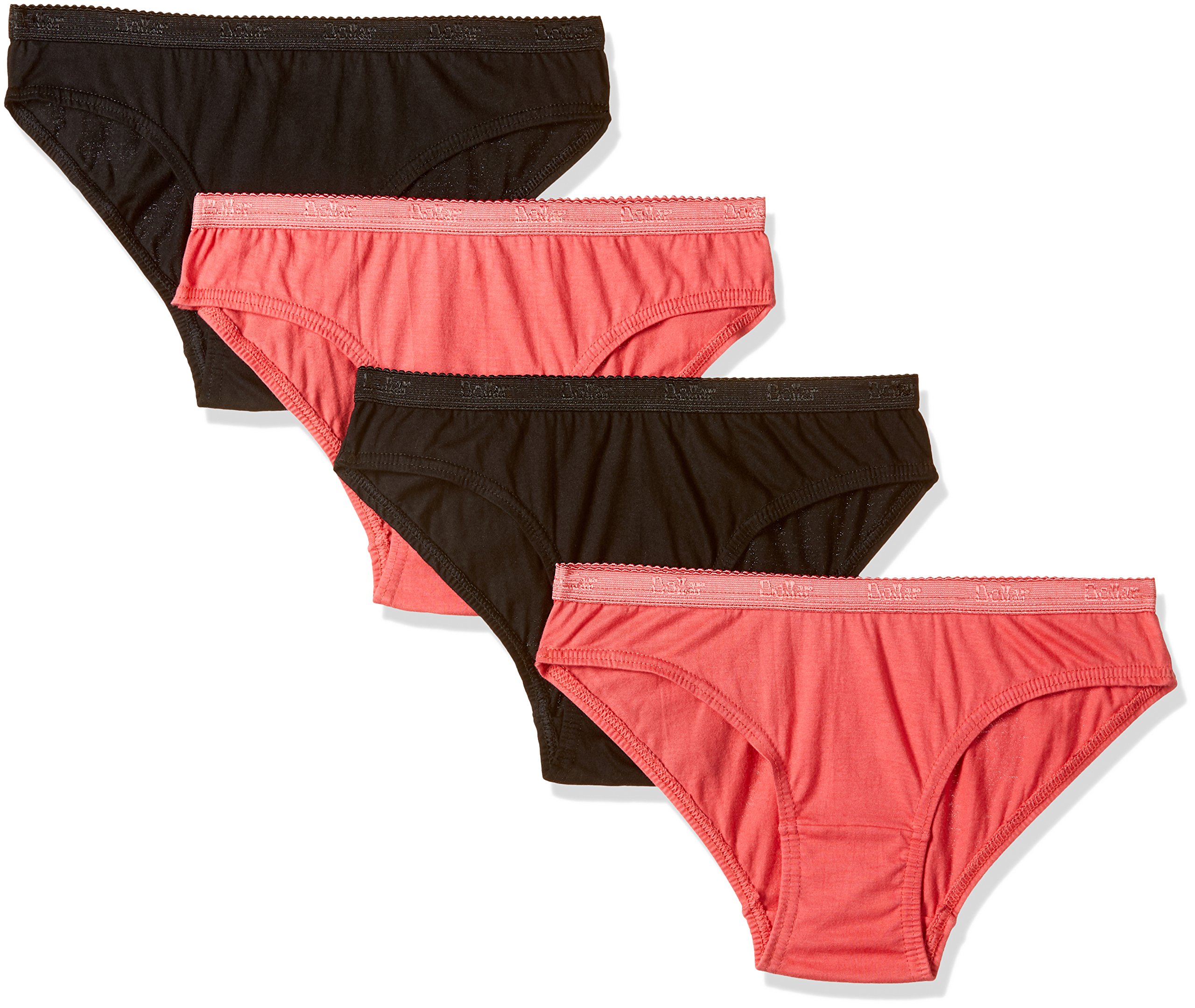 Dollar MissyWomen's Cotton Bikini (Pack of 4)(Colors and Prints May Vary)