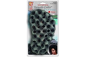 2WAY Tornado Coiler Hair Styling Sponge - For Locs Braiding Twisting Coils...