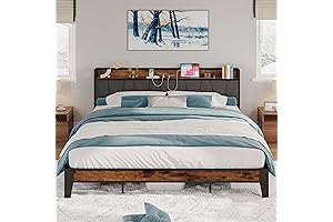 LIKIMIO California King Bed Frame: Storage, Style, and Convenience