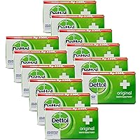 Vista 1 de Dettol Jabón antibacteriano para manos y cuerpo, original, 110 gr / 3.88 oz (paquete de 12)