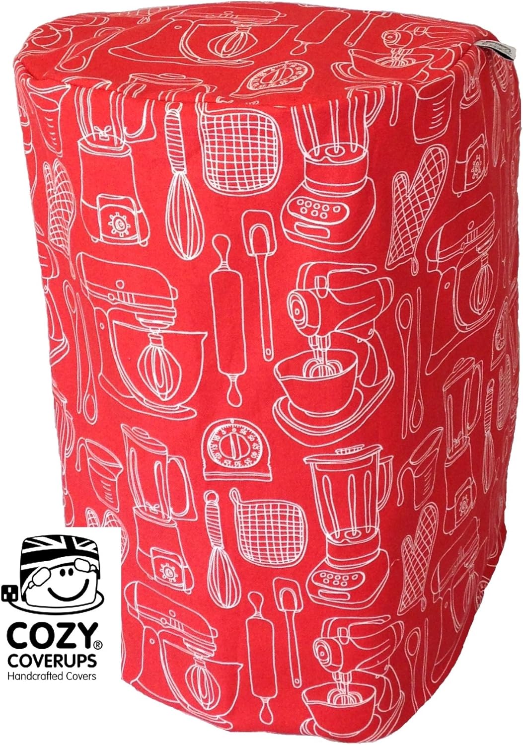 CozyCoverUp for Magimix 4200/4200XL Red Kitchen Icons Food