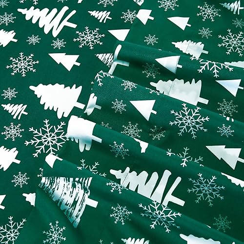 Miniatura 4 de Elegant Comfort Sábanas suaves de lujo con patrón navideño 1500 de microfibra de alta calidad hotelera, suave, resistente a las arrugas y a la