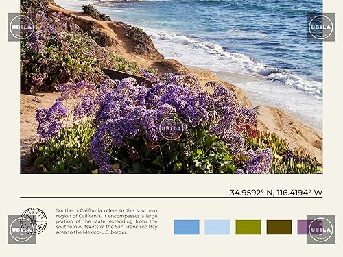 Miniatura 6 de StudioUBILA Póster artístico de pared del sur de California, impresiones artísticas decorativas de paisaje urbano, decoración del hogar, impresión