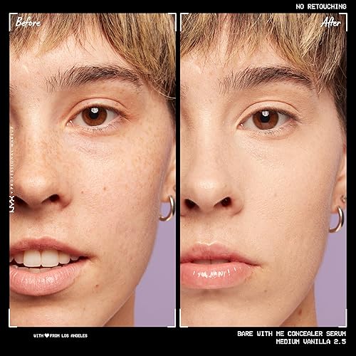 Vista 35 de NYX PROFESSIONAL MAKEUP Bare With Me - Suero corrector, Fair, 0.32 oz 01 Feria