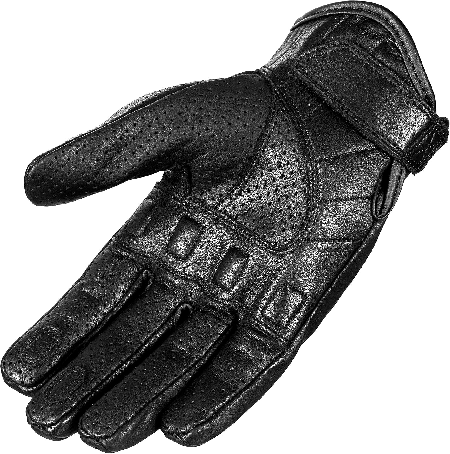 HWK Motorcycle Gloves Men Motocross Motorbike Tactical Moto Riding Biker Leather Driving Racing Gloves … (3XL)